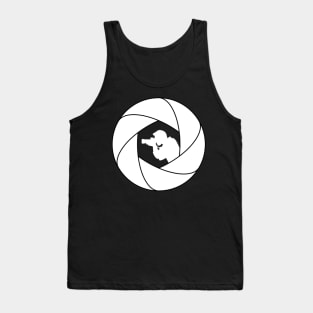 Photographer Through The Camera Lens Tank Top